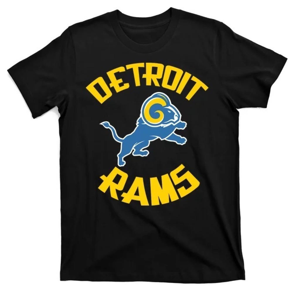 Detroit Rams Logo T-Shirt
